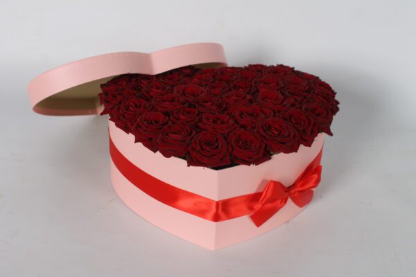 Roze rozentaartje XL - Afbeelding 2