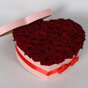 Roze rozentaartje XL
